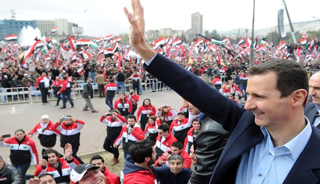 بشار اسد باردیگر رئیس جمهوری سوریه شد